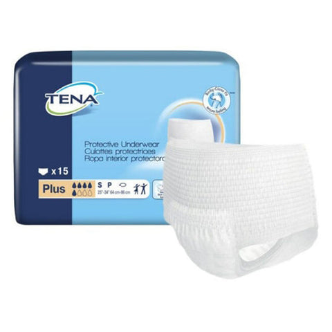Tena, Plus Absorbent Underwear Extra Extra Large, Count of 12 Tena