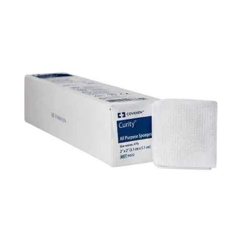 Cardinal, Nonwoven Sponge 2 X 2 Inch 4-Ply NonSterile 9022, Count of 200 Cardinal