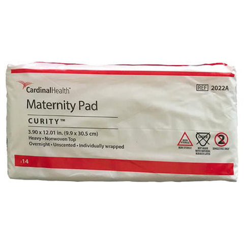 Cardinal, Curity OB / Maternity Pad Super Absorbency, Count of 1 Cardinal