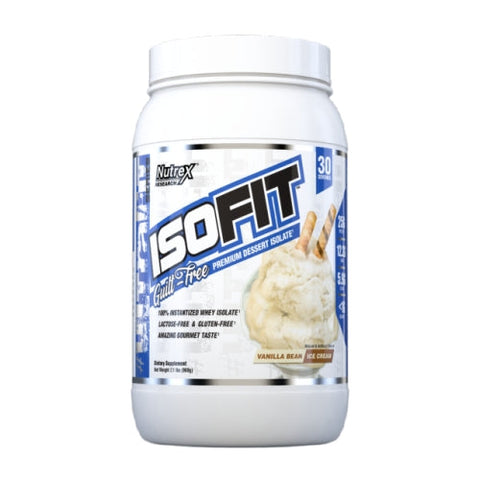 Nutrex Research, ISOFIT Vanilla Bean Ice Cream, 30 Servings Nutrex Research
