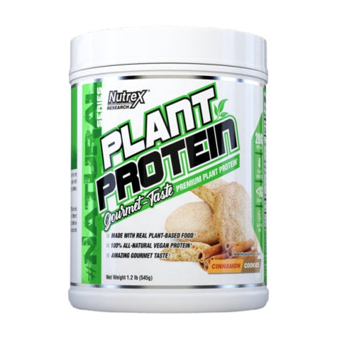 Nutrex Research, Plant Protein Cinnamon Cookie, 18 Servings Nutrex Research
