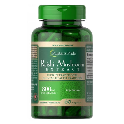 Puritan's Pride, Reishi Mushroom Extract, 60 Capsules Puritan's Pride