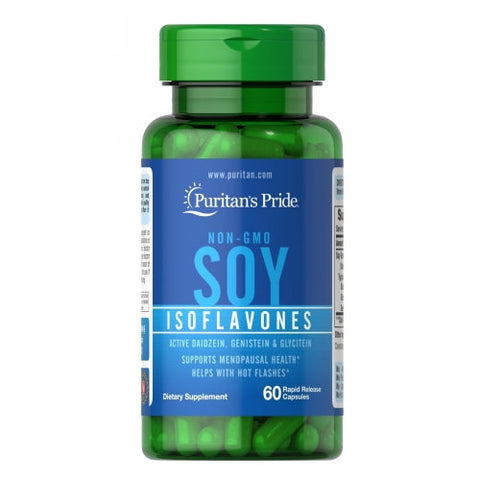 Puritan's Pride, Soy Isoflavones, 750 mg, 100 Caps Puritan's Pride