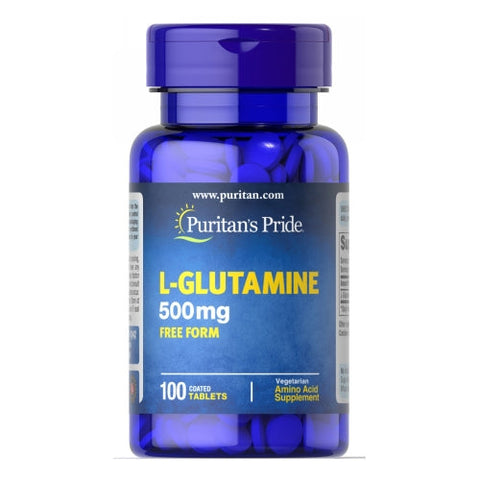 Puritan's Pride, L-Glutamine, 500 mg, 100 Tablets Puritan's Pride