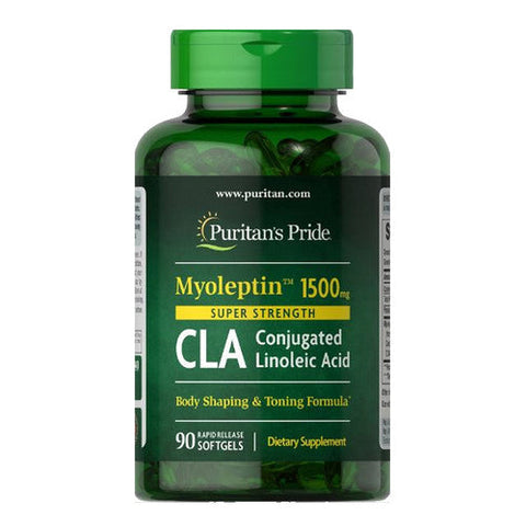 Puritan's Pride, Super Strength Myo-Leptin CLA, 1500 mg, 90 Softgels Puritan's Pride