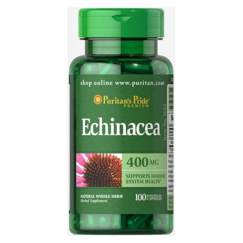 Puritan's Pride, Echinacea, 400 mg, 100 Capsules Puritan's Pride