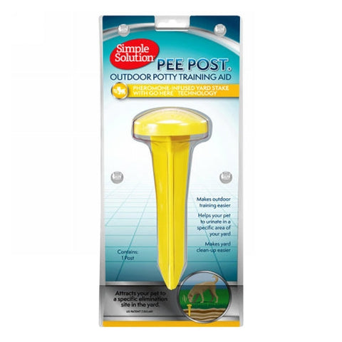 Simple Solution, Pee Post Outdoor Potty Training Aid, 1 Each Simple Solution