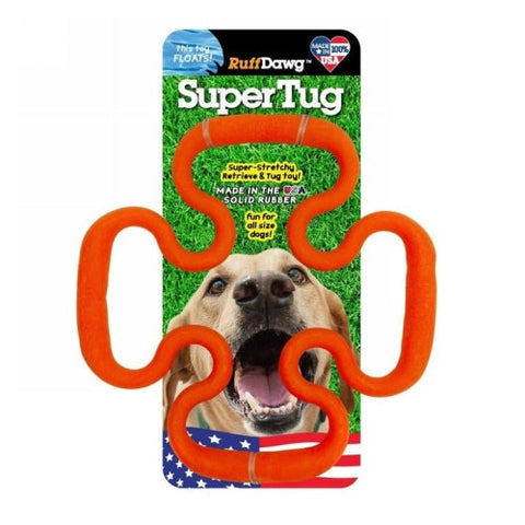 Ruffdawg, Super Tug Dog Toy, 1 Each Ruffdawg