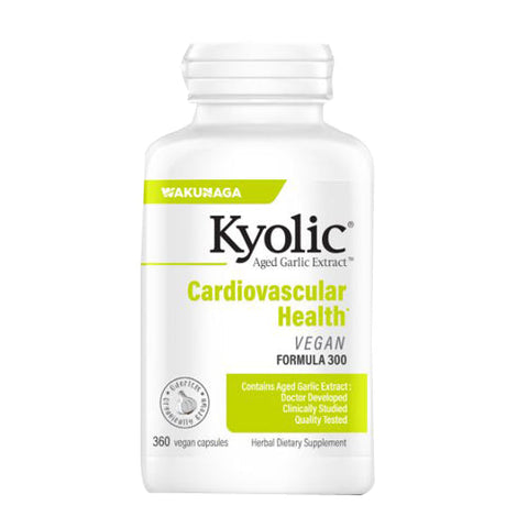 Kyolic, Aged Garlic Extract Cardiovascular Health Formula 300, 360 Caps Kyolic
