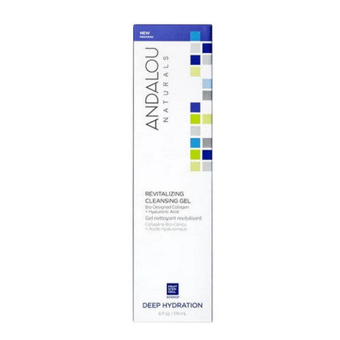 Andalou Naturals, Deep Hydration Revitalize Cleans Gel, 6 Oz Andalou Naturals