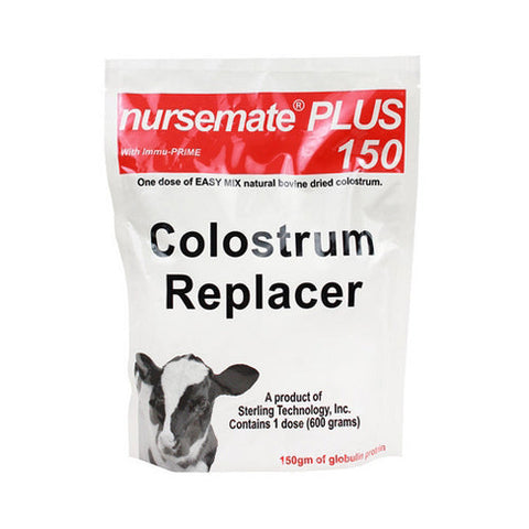 Nursemate, NurseMate Plus 150 Colostrum Replacer with Immu-PRIME for Calves, 600 Grams Nursemate
