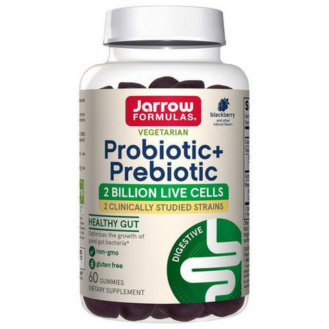 Jarrow Formulas, Probiotic + Prebiotic, 2 Billion, 60 Gummies Jarrow Formulas