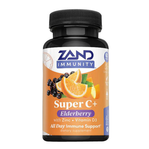 Zand, Super C+ Elderberry, 60 Count Zand