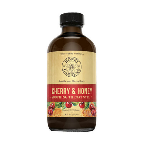 Honey Gardens, Cherry Honey Syrup, 8 Oz Honey Gardens