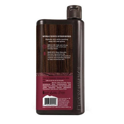 Every Man Jack, Body Crimson Oak Body Wash, 16.9 Oz Every Man Jack