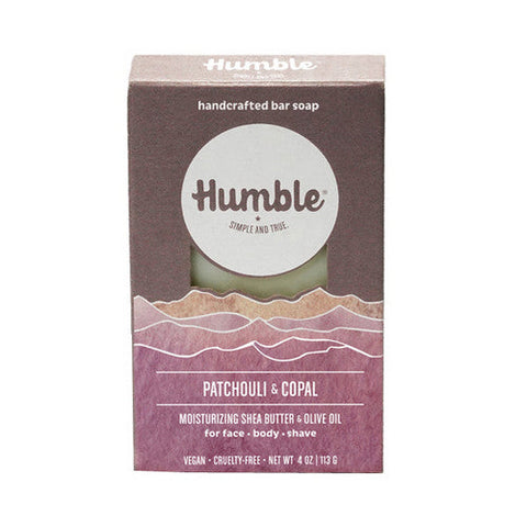 Humble Brands, Bar Soap Patchouli & Copal, 4 Oz Humble Brands