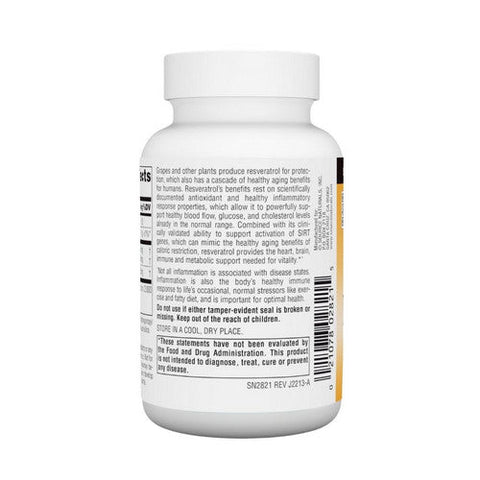 Source Naturals, Resveratrol, 500 mg, 30 Tabs Source Naturals