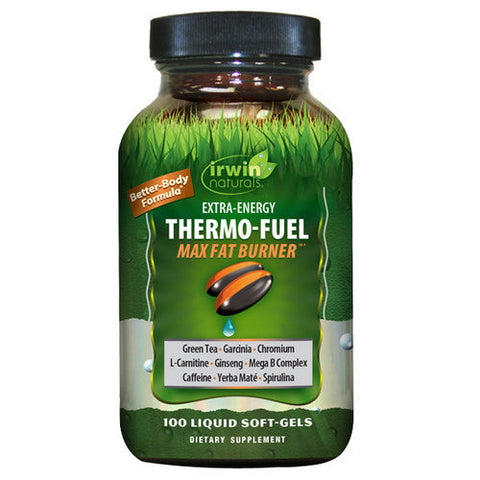 Irwin Naturals, Extra-Energy Thermo-Fuel Max Fat Burner, 100 Softgels Irwin Naturals