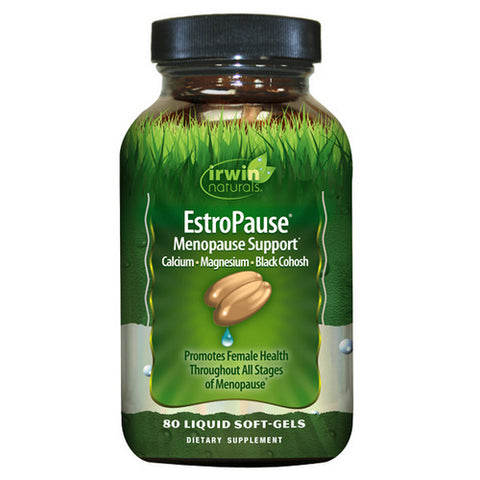 Irwin Naturals, EstroPause Menopause Support, 80 Softgels Irwin Naturals