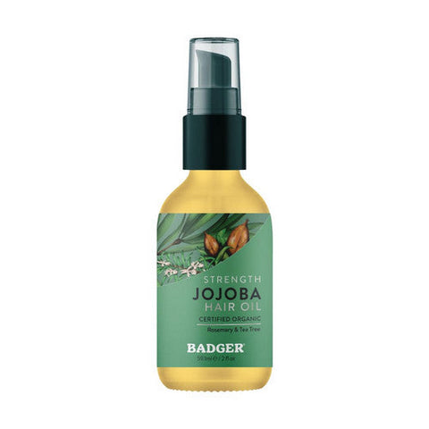Badger Balm, Hair Oil Jojoba, 59 Ml Badger Balm