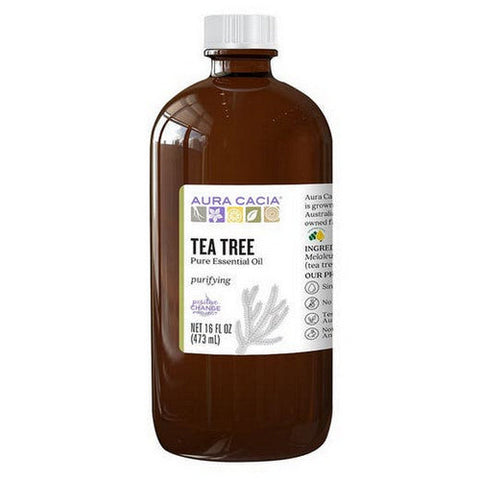 Aura Cacia, Tea Tree Essential Oil, 16 Oz Aura Cacia