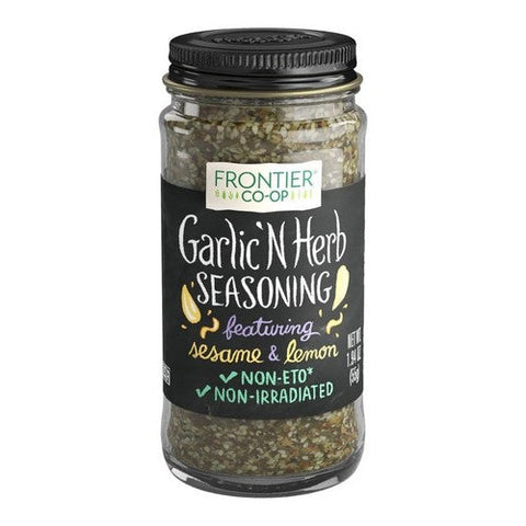 Frontier Coop, Garlic 'N Herb Seasoning Blend, 1.94 Oz Frontier Coop