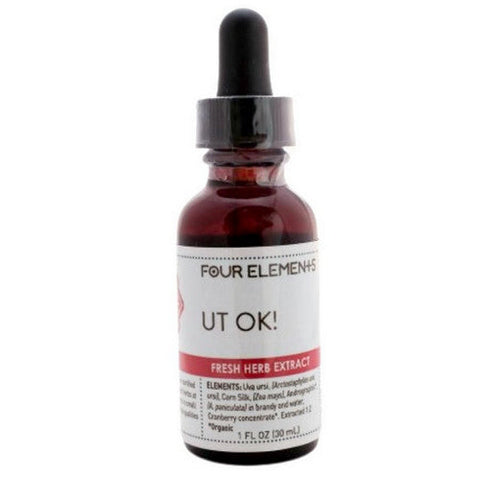 Four Elements Herbals, UT OK Herbal Tincture, 1 Oz Four Elements Herbals