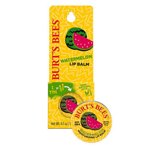 Burts Bees, Watermelon Lip Balm Tin, 0.3 Oz Burts Bees