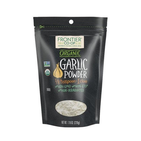 Frontier Coop, Organic Garlic Powder, 7.76 Oz Frontier Coop