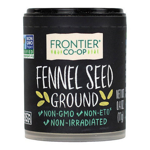 Frontier Coop, Fennel Seed Ground, 0.4 Oz Frontier Coop