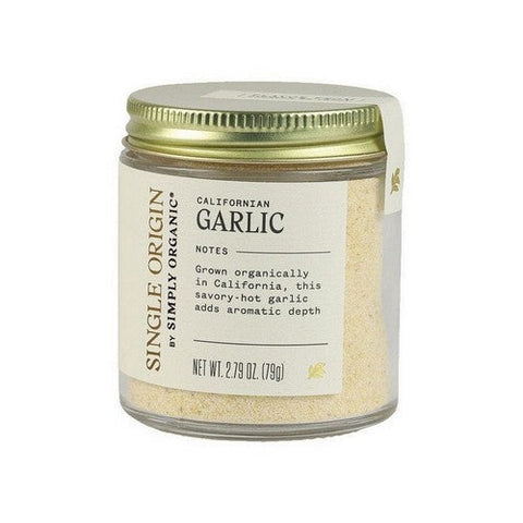 Simply Organic, Single Origin Californian Garlic Organic, 2.79 Oz Simply Organic
