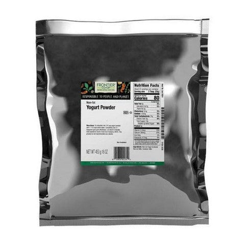 Frontier Coop, Non-Fat Yogurt Powder, 1 Lb Frontier Coop