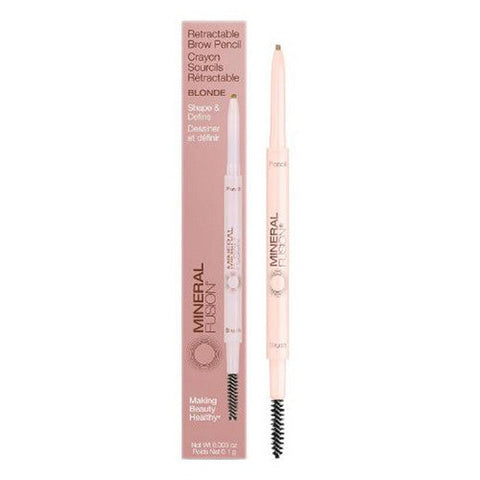 Mineral Fusion, Medium Brown Retractable Brow Pencil, 0.003 Oz Mineral Fusion