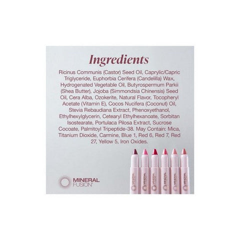 Mineral Fusion, Glow Sheer Moist Lip Tint, 0.10 Oz