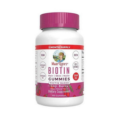 Biotin Gummies 60 Count by MaryRuth's