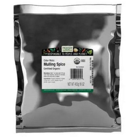 Frontier Coop, Organic Cider Mate Mulling Spice, 1 Lb Frontier Coop