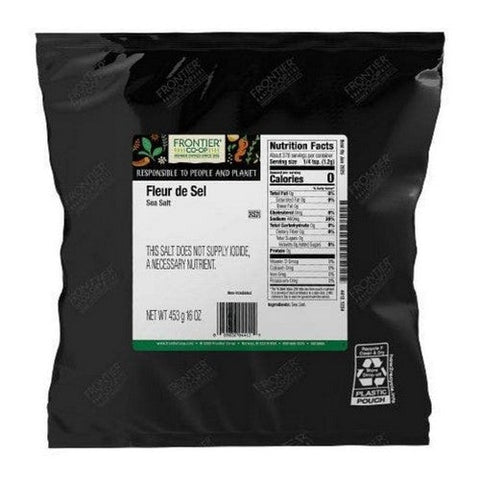 Frontier Coop, Fleur de Sel Salt, 1 Lb