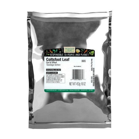 Frontier Coop, Coltsfoot Leaf Cut & Sifted, 1 Lb Frontier Coop