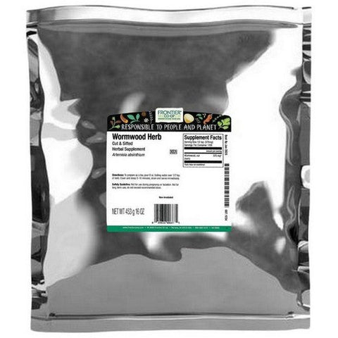 Frontier Coop, Wormwood Herb Cut And Sifted, 16 Oz Frontier Coop