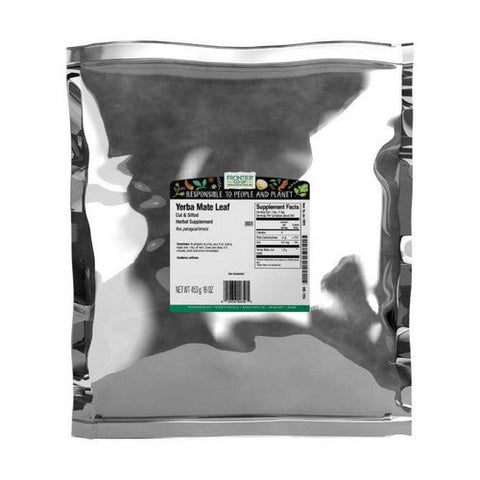 Frontier Coop, Yerba Mate Leaf Cut & Sifted, 1 Lb Frontier Coop