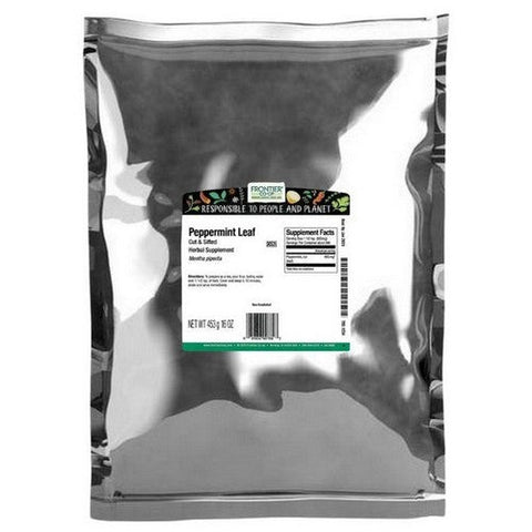 Frontier Coop, Peppermint Leaf Cut & Sifted, 1 Lb Frontier Coop
