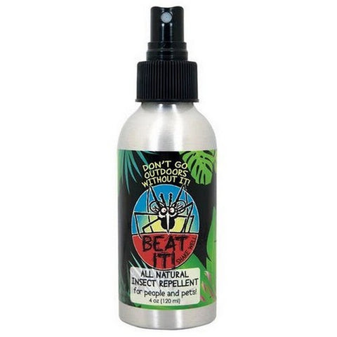 All Natural Beat It Insect Repellent 4 Oz by Jade & Pearl