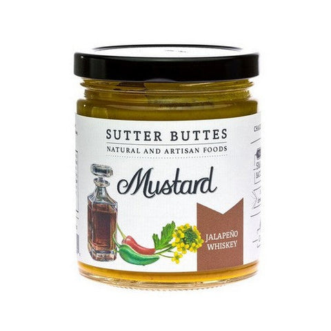 Sutter Buttes, Beer With Jalapeno Whiskey Gourmet Mustard, 9 Oz Sutter Buttes