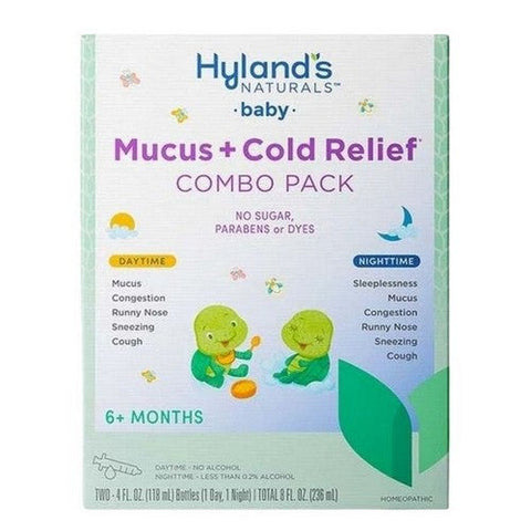 Hylands, Baby Mucus And Cold Day And Night Relief Value, 8 Oz Hylands