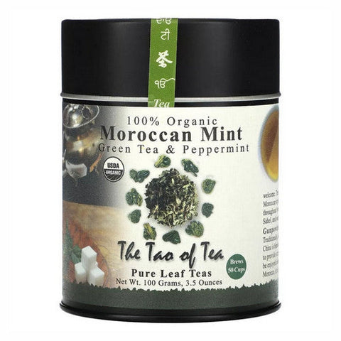 The Tao Of Tea, Organic Green Tea & Peppermint Moroccan Mint, 3.5 Oz The Tao Of Tea
