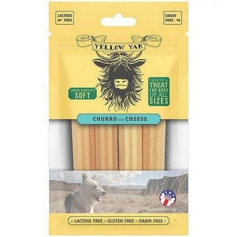 Yellow Yak, Cheese Churro Chews, 4 Oz Yellow Yak