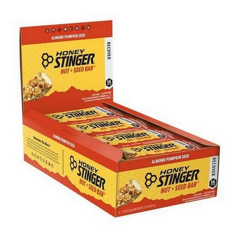 Honey Stinger, Almond Pumpkin Nut + Seed Bar, 1.98 Oz Honey Stinger