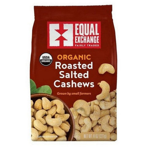 Equal Exchange, Organic Roasted Salted Cashews, 8 Oz Equal Exchange