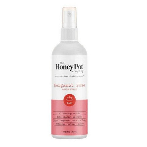 The Honey Pot, Bergamot Rose Deodorant Spray, 4 Oz The Honey Pot
