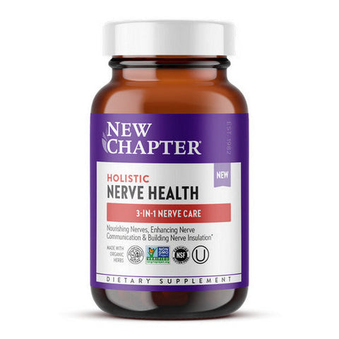 New Chapter, Holistic Nerve Health, 30 Veg Caps New Chapter